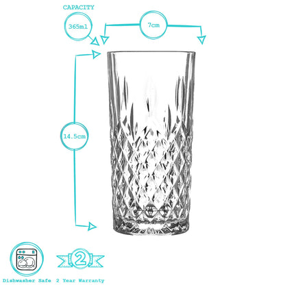 355ml Odin Highball Glass